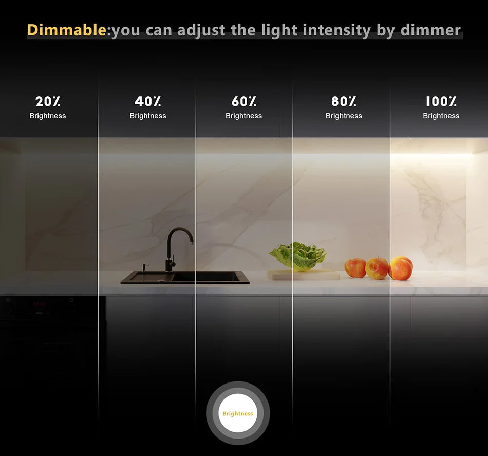 LED Strip Light - Warm White Flexible Dimmable Lights