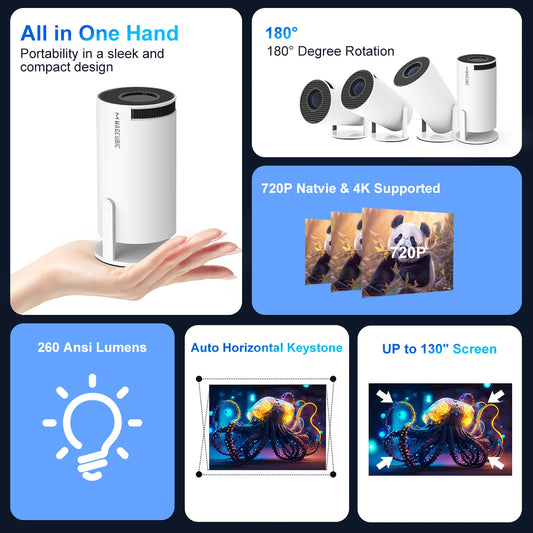 MAGCUBIC PROJECTOR 4K